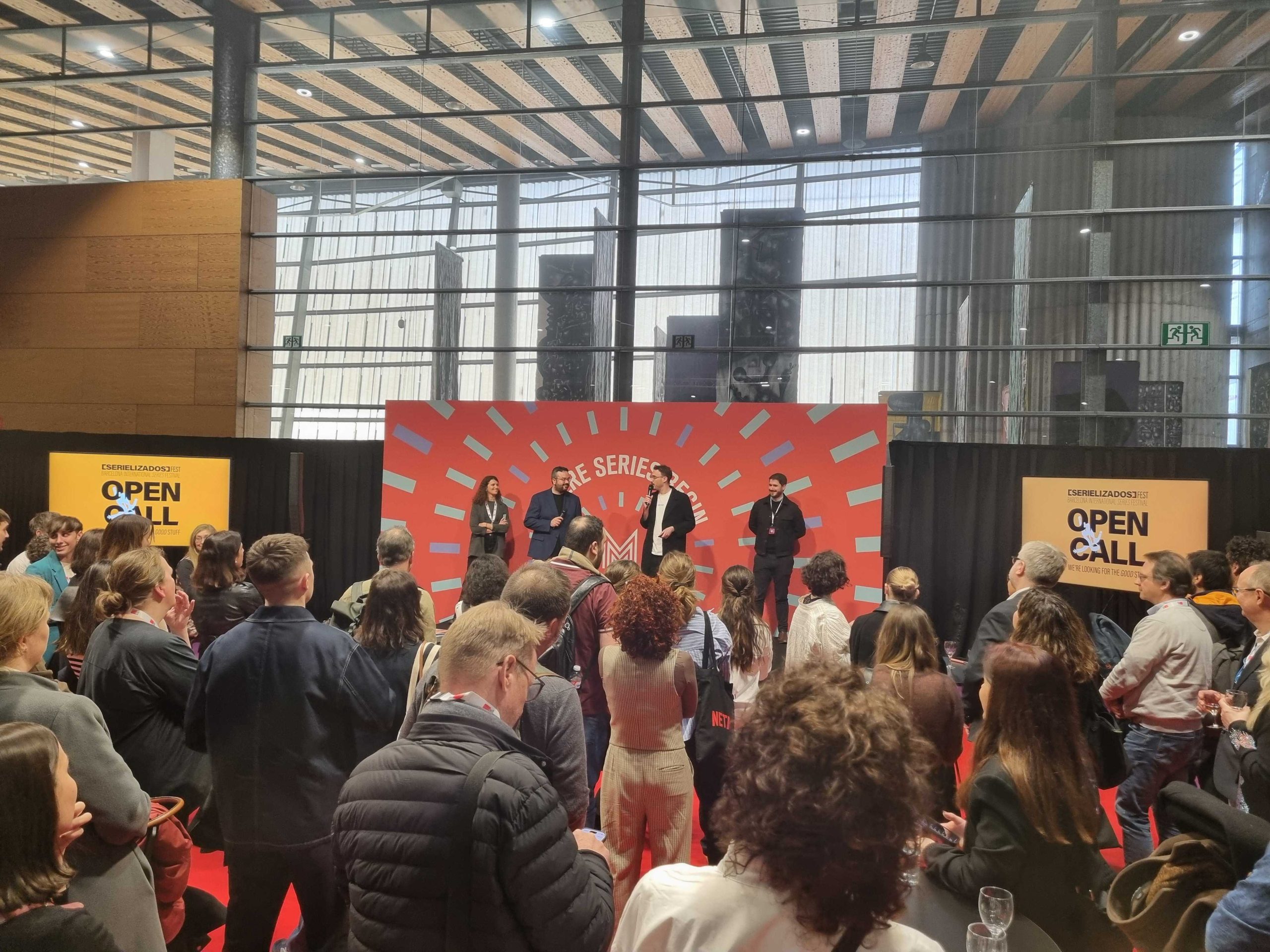 Un instant de la presentació al Salon Rouge del Grand Palais de Lille.